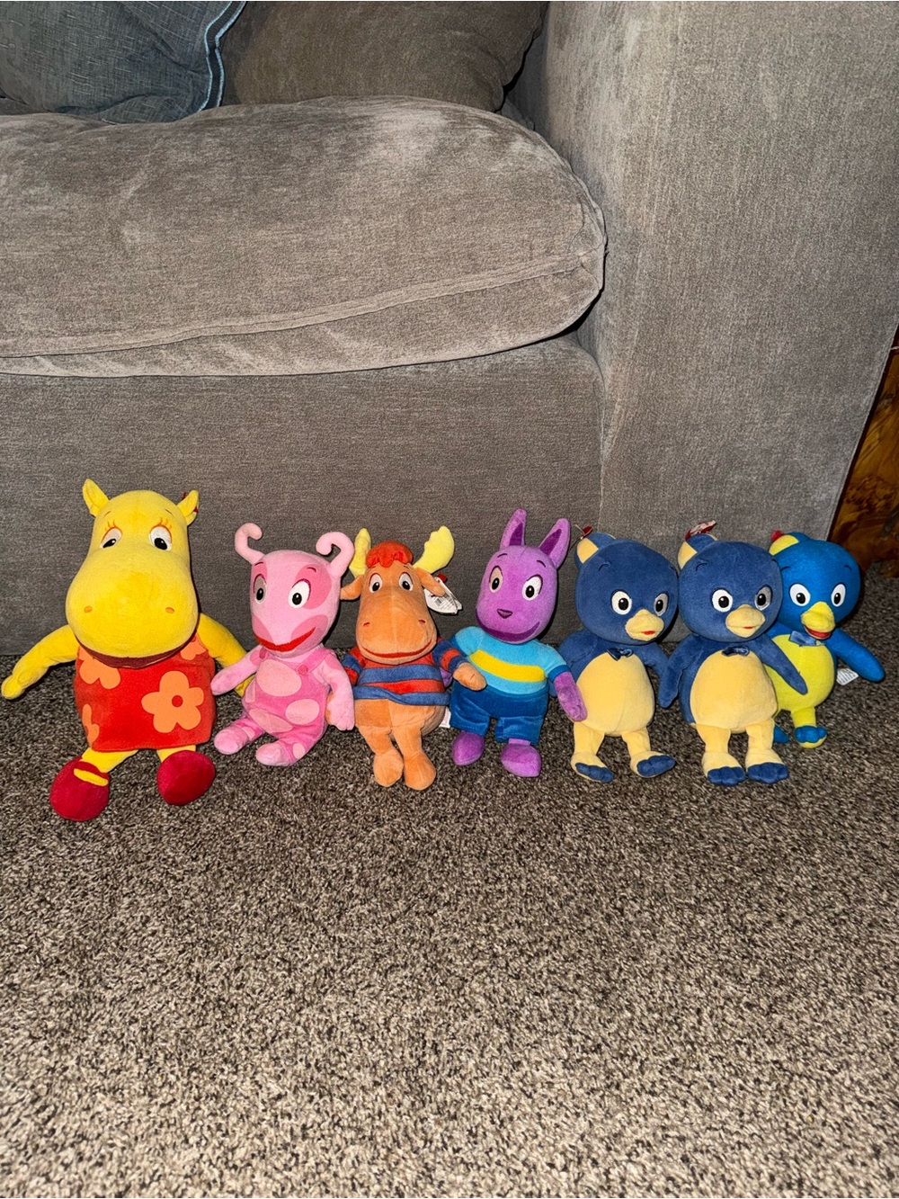 Backyardigans Vintage Stuffed Animals LOT